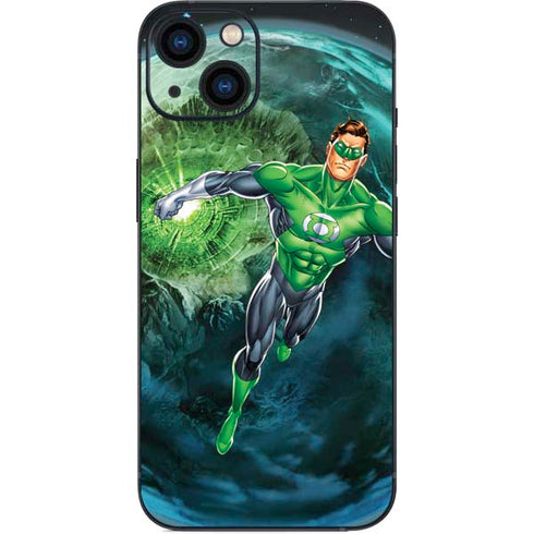 DC Comics Green Lantern Action Pose in Space iPhone 14 Plus Skin